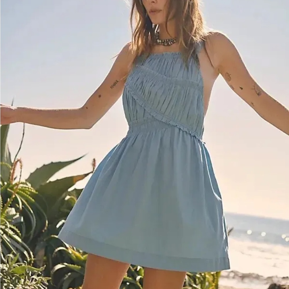 NWOT Free People FP Eyes On Me Mini Dress By Endless Summer Size Small Z541-96